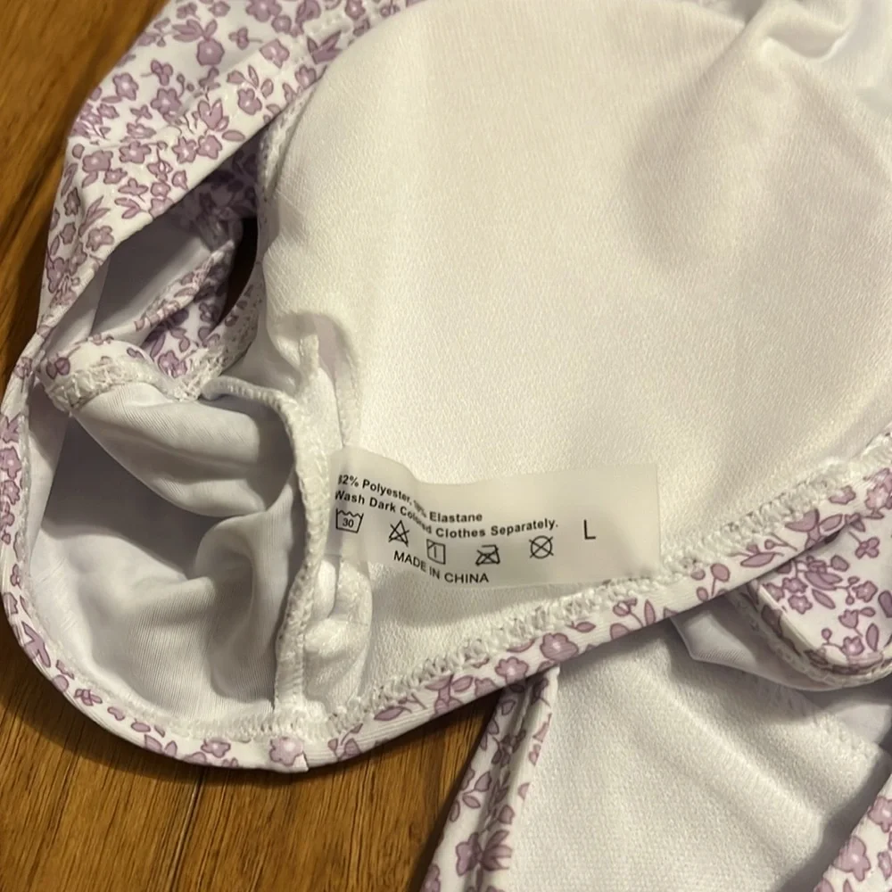 Ditsy Floral Print High Waisted Bikini - Picture 10 of 12